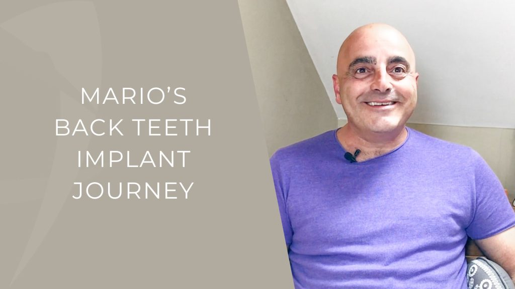 Mario's Dental Implant Journey