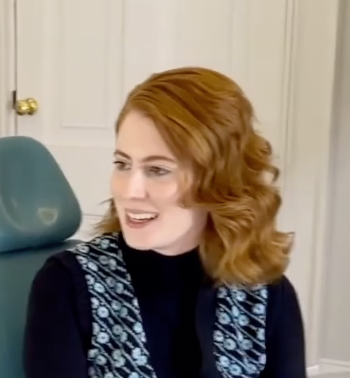 Advanced dental treatment in progress