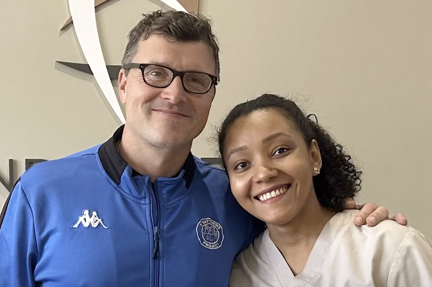 Dental patient with excellent results