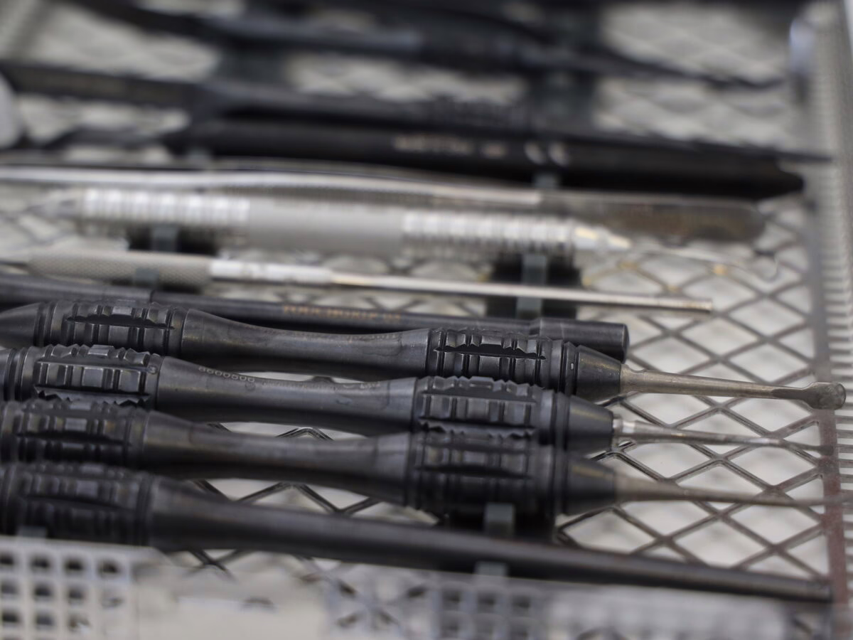 Sterile dental surgical instruments